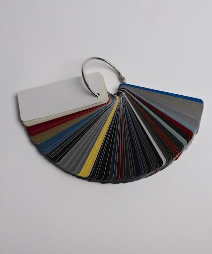 car paint samples